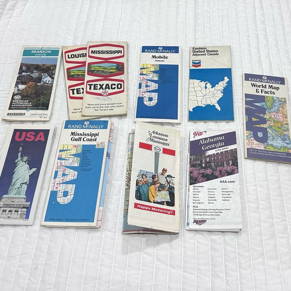 Collection of Vintage Maps